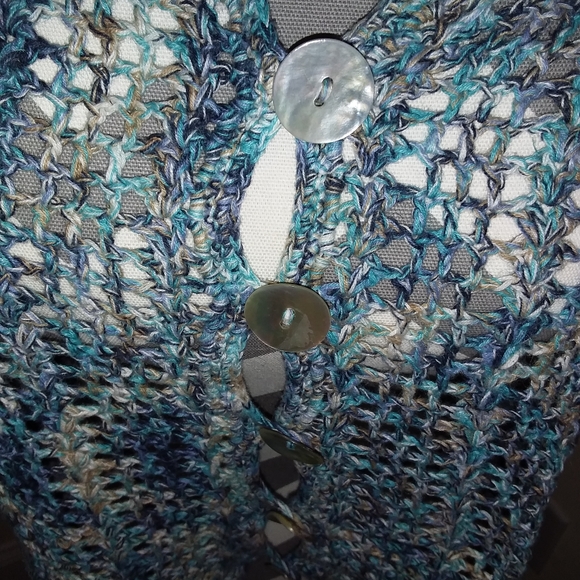 Blue Spring Sweater - Picture 3 of 4